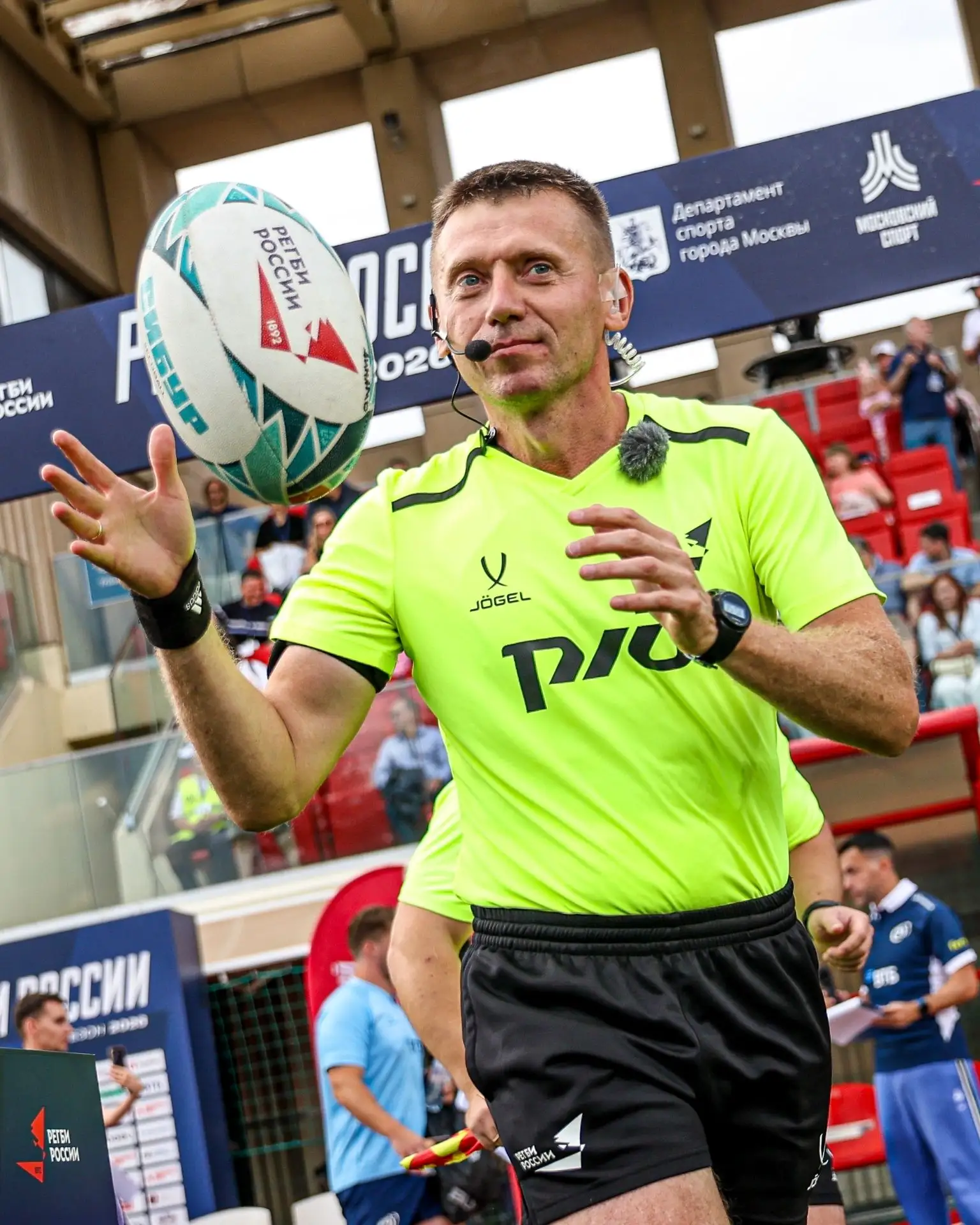 Алексей Куликов — главный арбитр финала 🏉