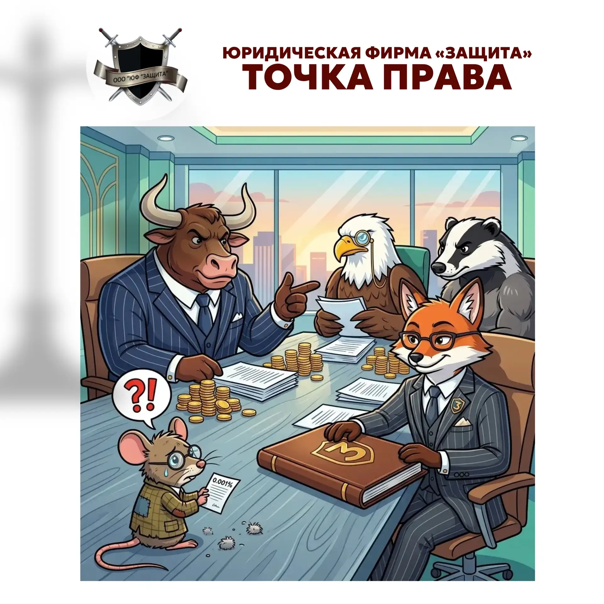 Миноритарий — участник с маленькой долей, который громко требует прав, но в реальности ...