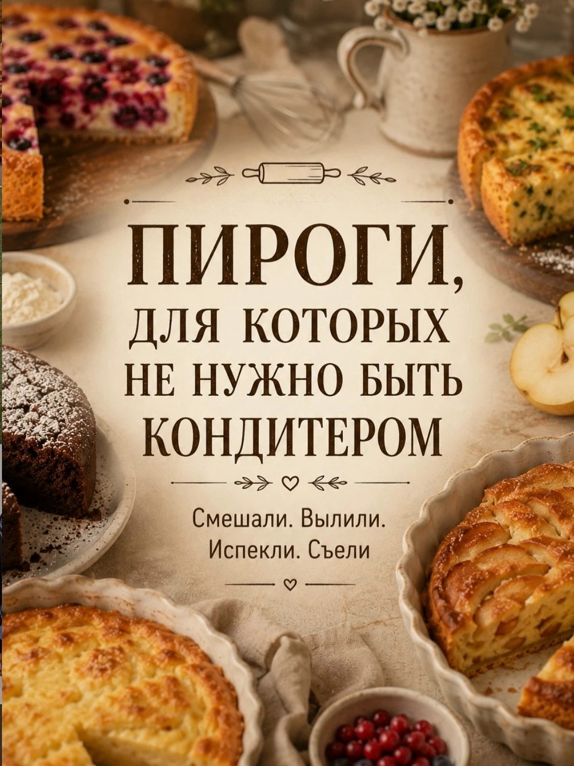 Вкусные простые пироги 🥧