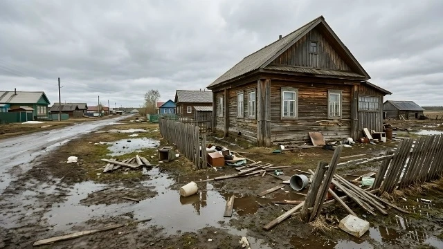 💸 Тюменцы получили по 156 тысяч рублей компенсации за утонувшие дома