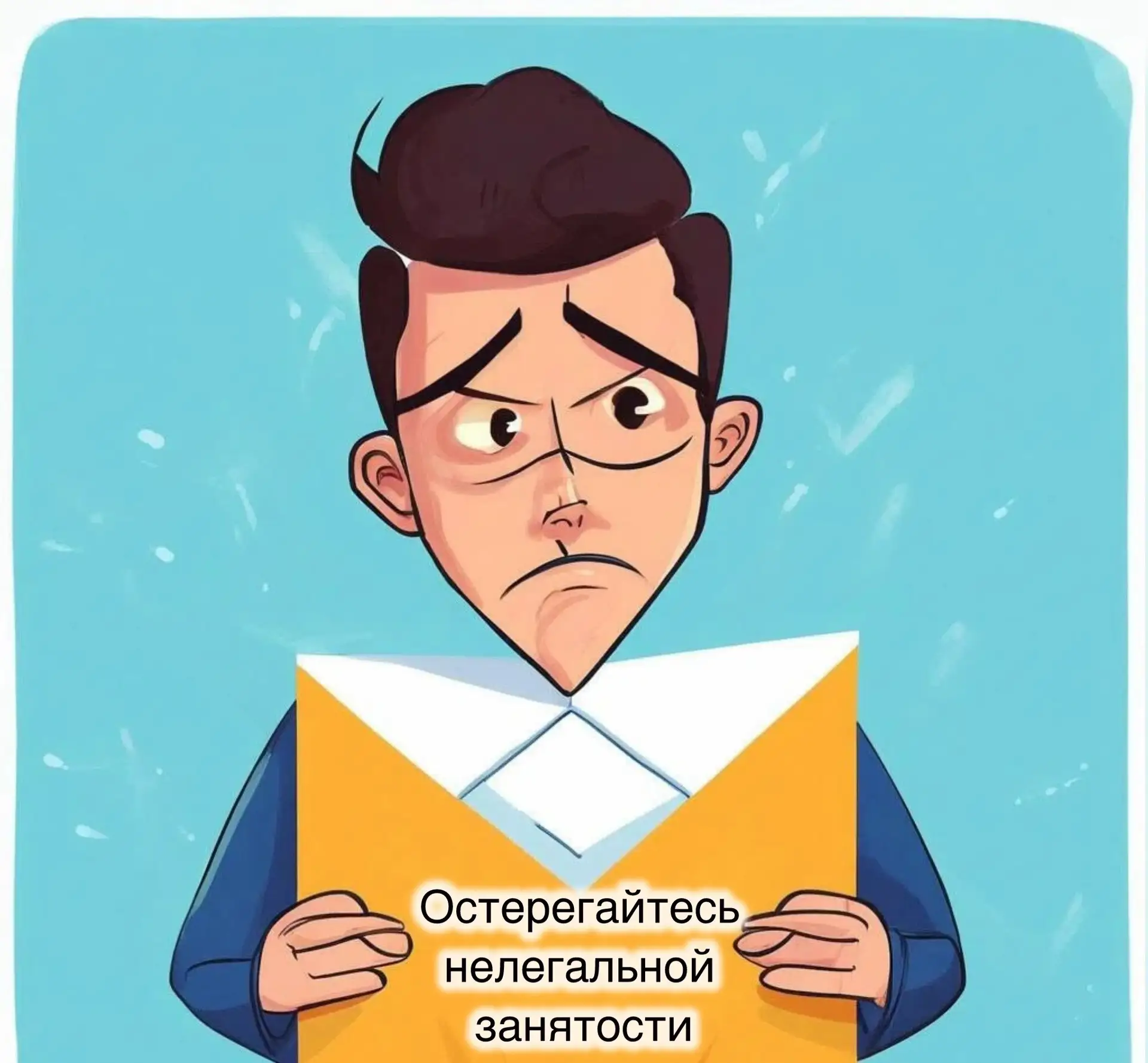 Остерегайтесь нелегальной занятости