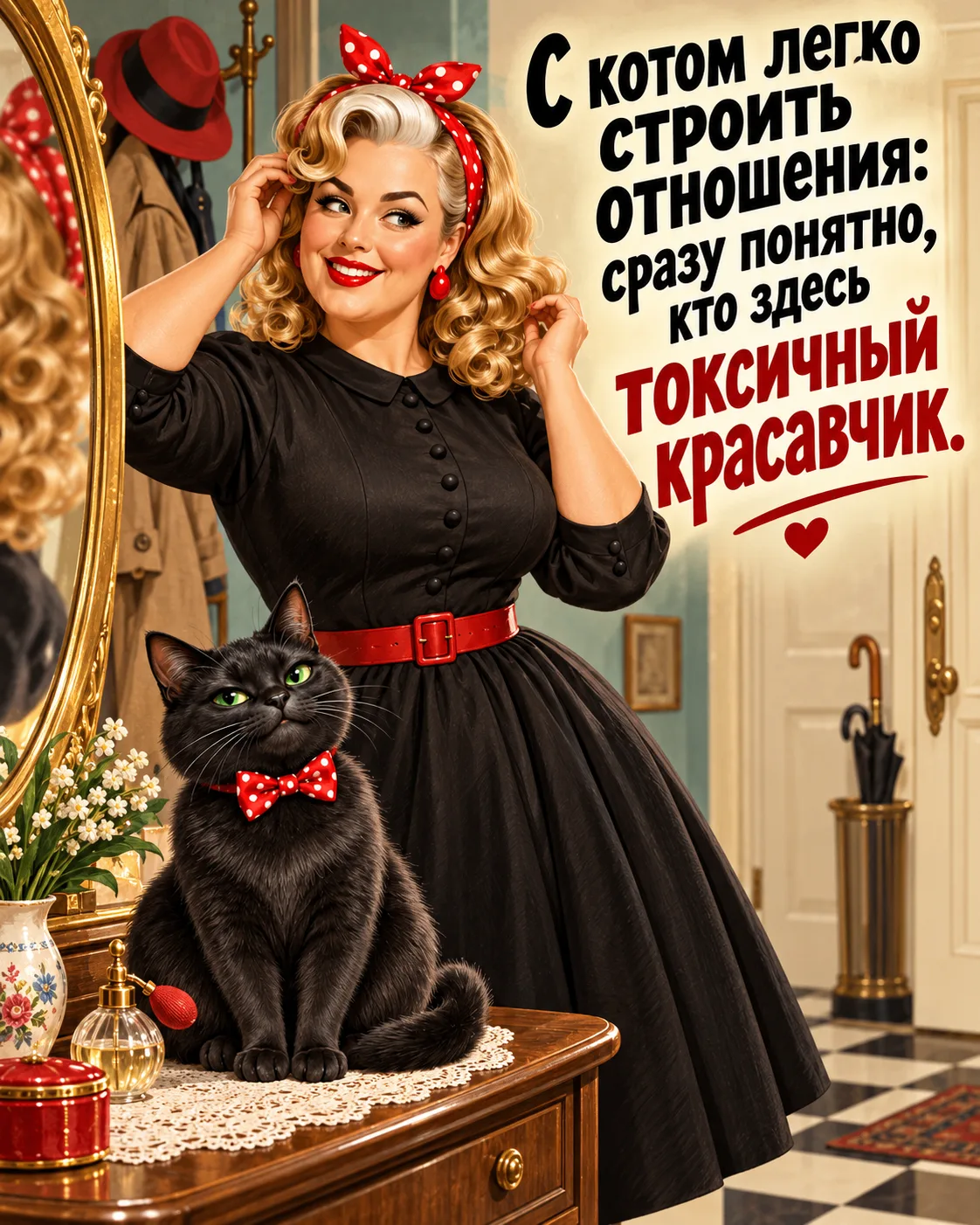 🐈 С годами научилась выбирать мужчин по характеру. А вот кота выбрала по мордочке и те...