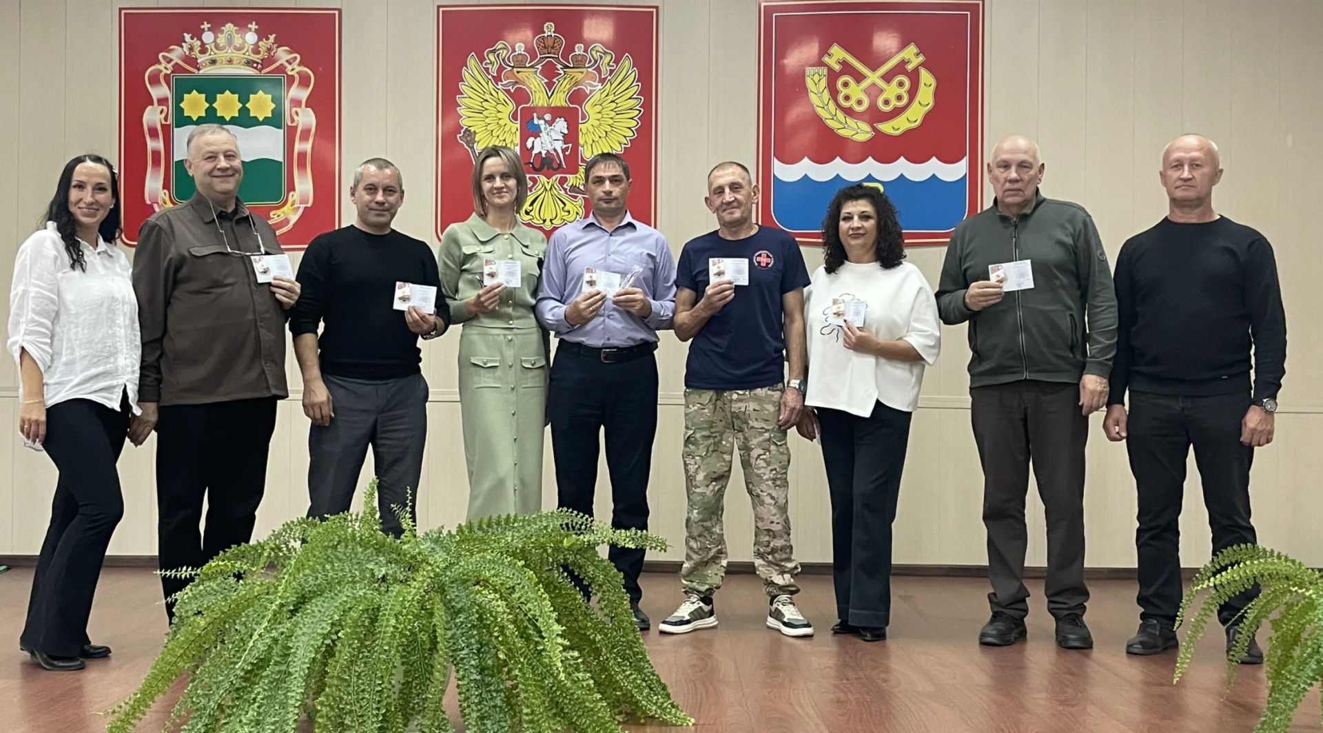 7 октября в администрации Михайловского муниципального округа состоялось торжественное ...