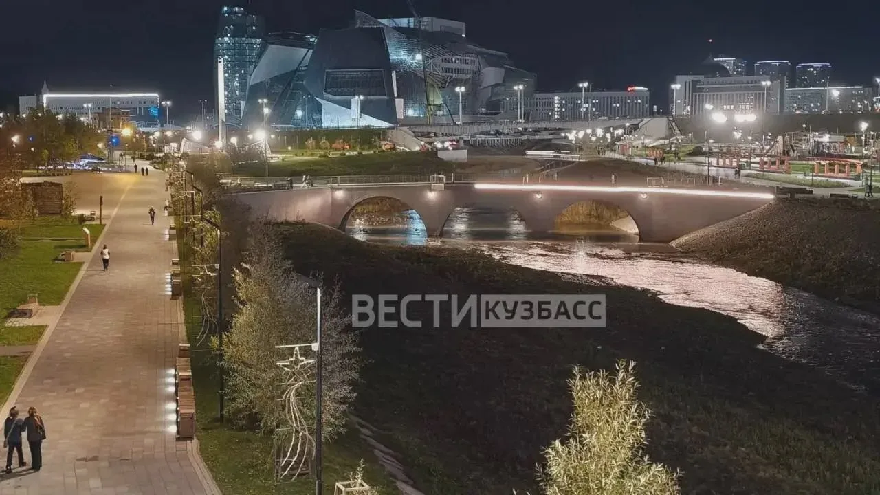 На мосту проверят подсветку