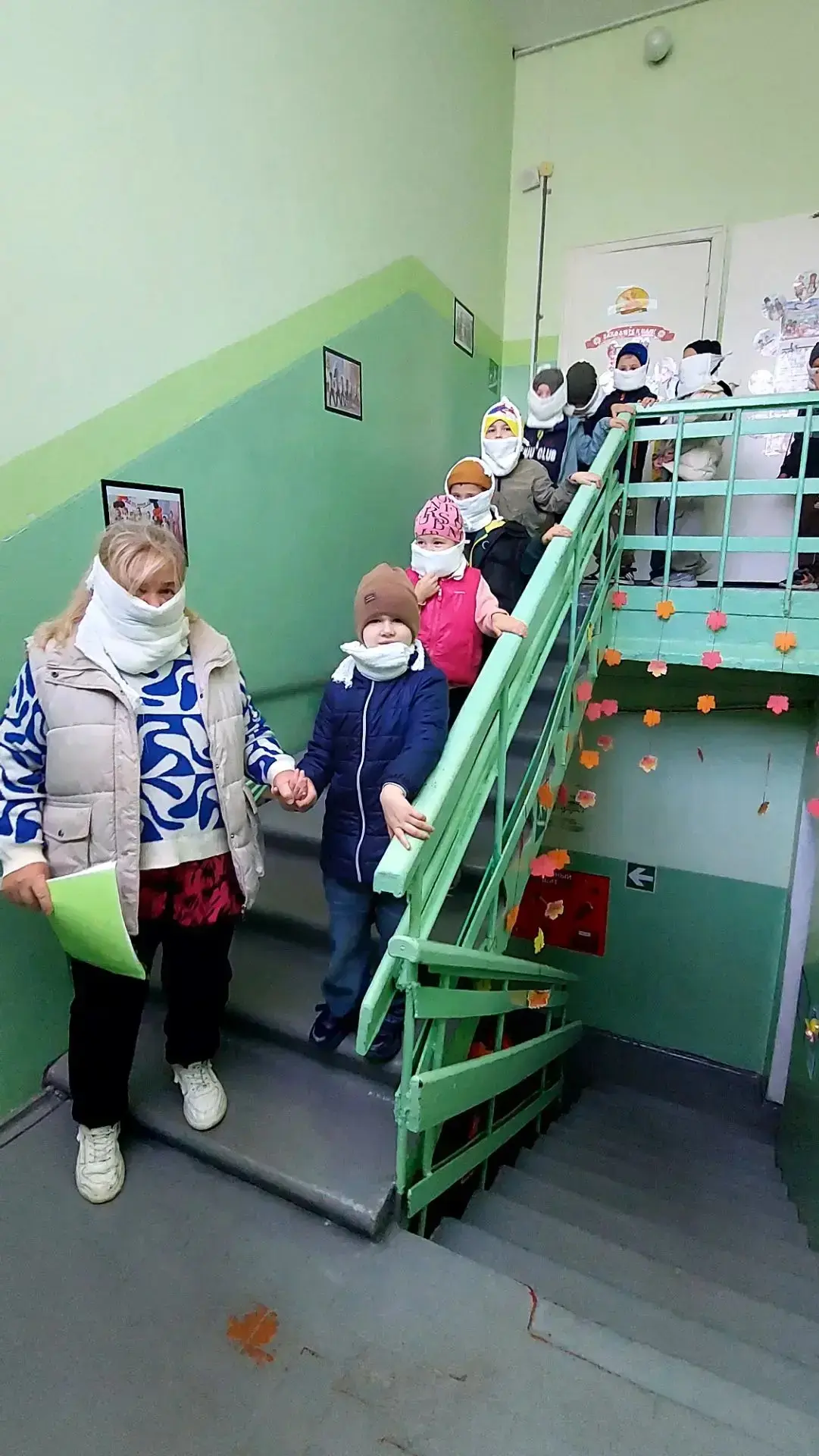 Сегодня,  08.10.2026г., в нашем детском саду прошли учения по обработке действий "Ракет...
