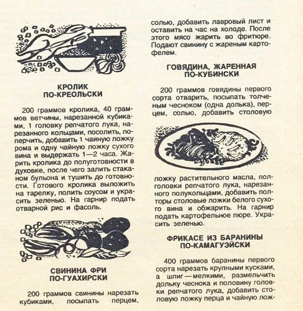 А вы пробовали блюда кубинской национальной кухни? 😏