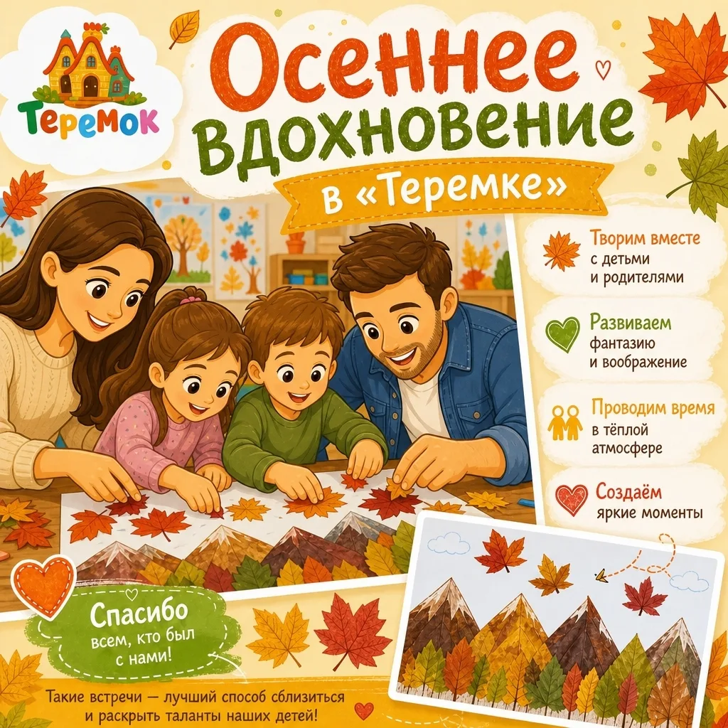 🍂 Осеннее вдохновение в «Теремке»
