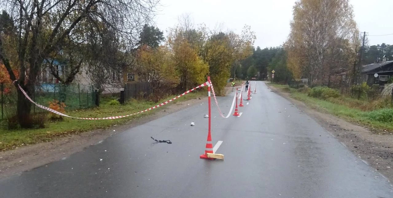 🚨В Хвойной автомобиль сбил двух пешеходов: мужчина погиб, женщина пострадала