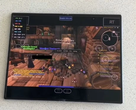 World of Warcraft запустили на Android. Игра работает на смартфонах с частотой 60 FPS!