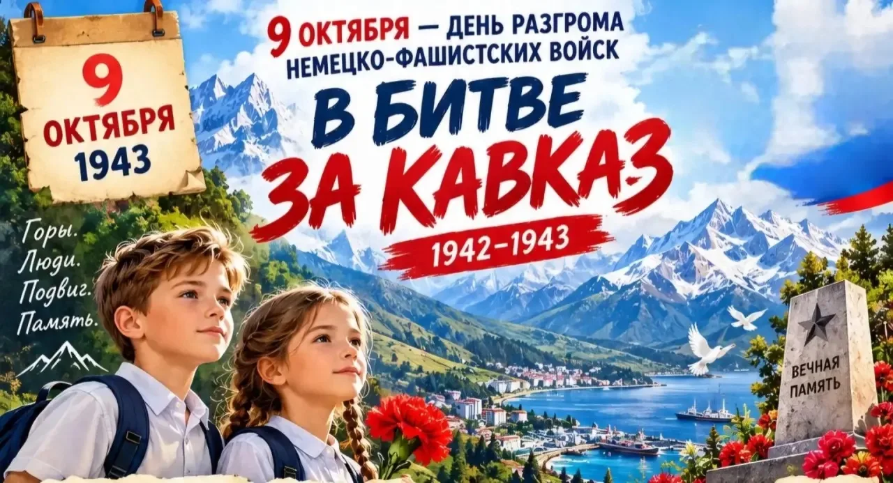 🕯️ «Живая память: Битва за Кавказ» -час памяти в Луганской гимназии №52