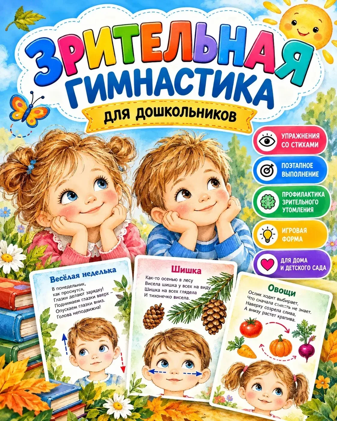 👀 Глазки отдыхают — внимание развивается!
