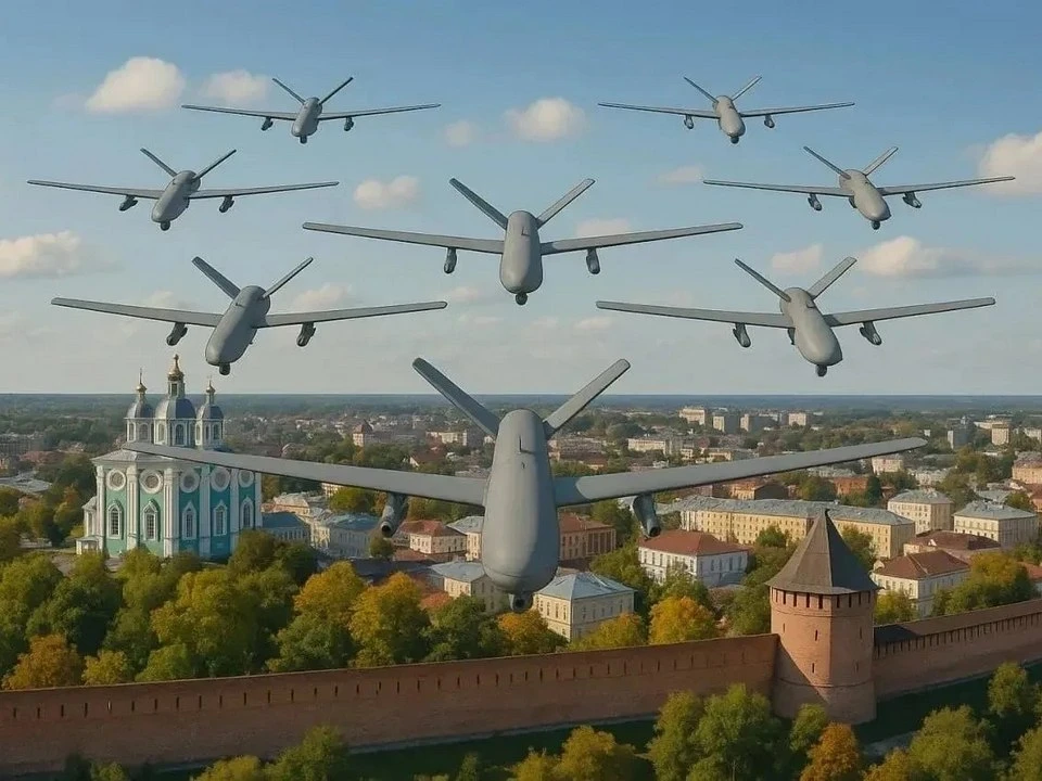 🛩️🌙 Над Смоленской областью сбили беспилотники. Они оказались самолётного типа.