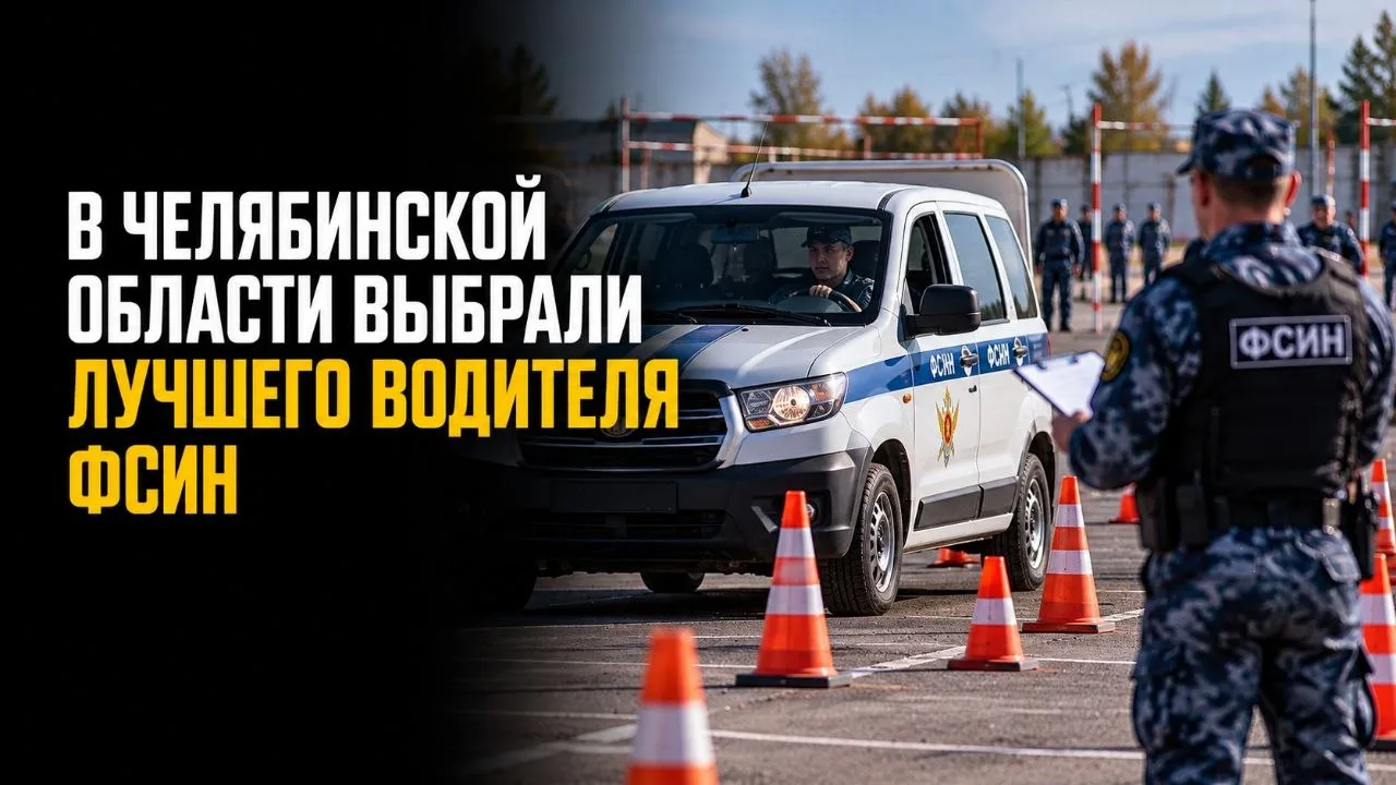 В ЧЕЛЯБИНСКОЙ ОБЛАСТИ ВЫБРАЛИ ЛУЧШЕГО ВОДИТЕЛЯ ФСИН
