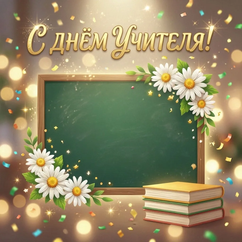 С ДНЕМ УЧИТЕЛЯ!