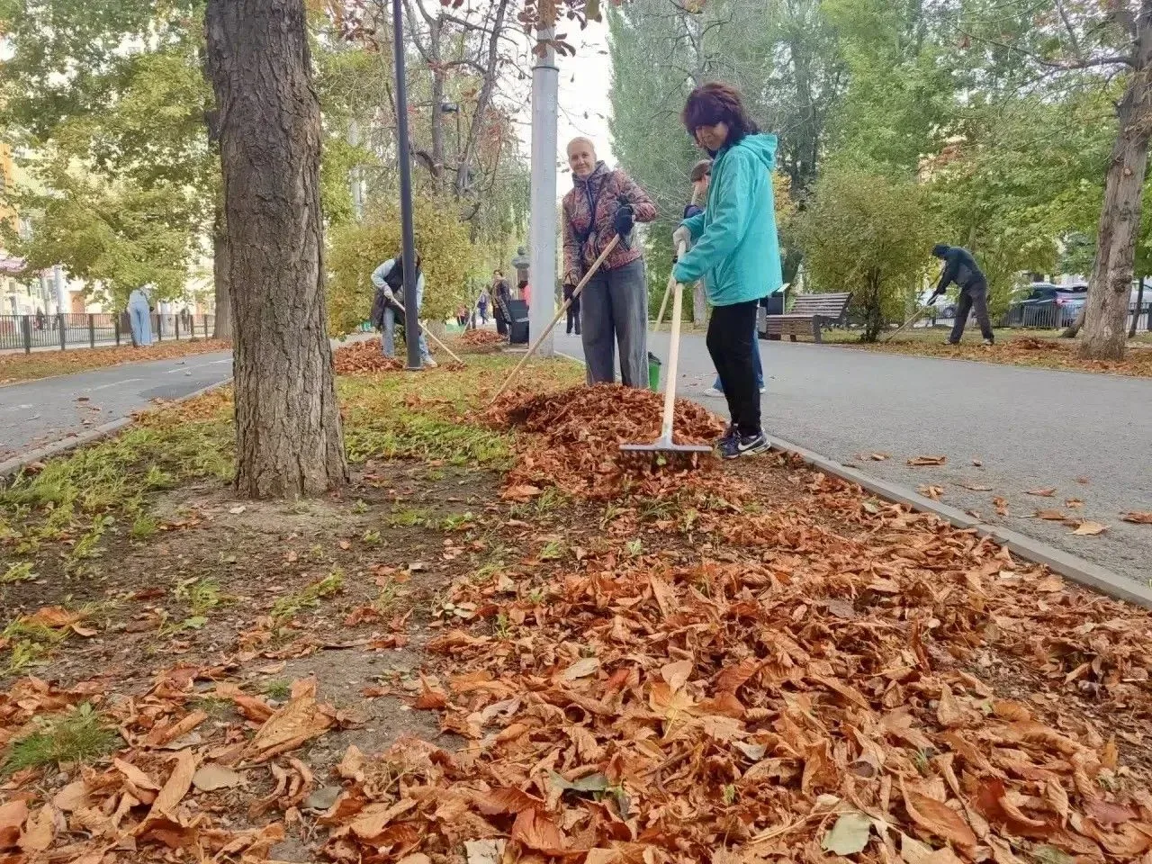 В Саратове проходит субботник