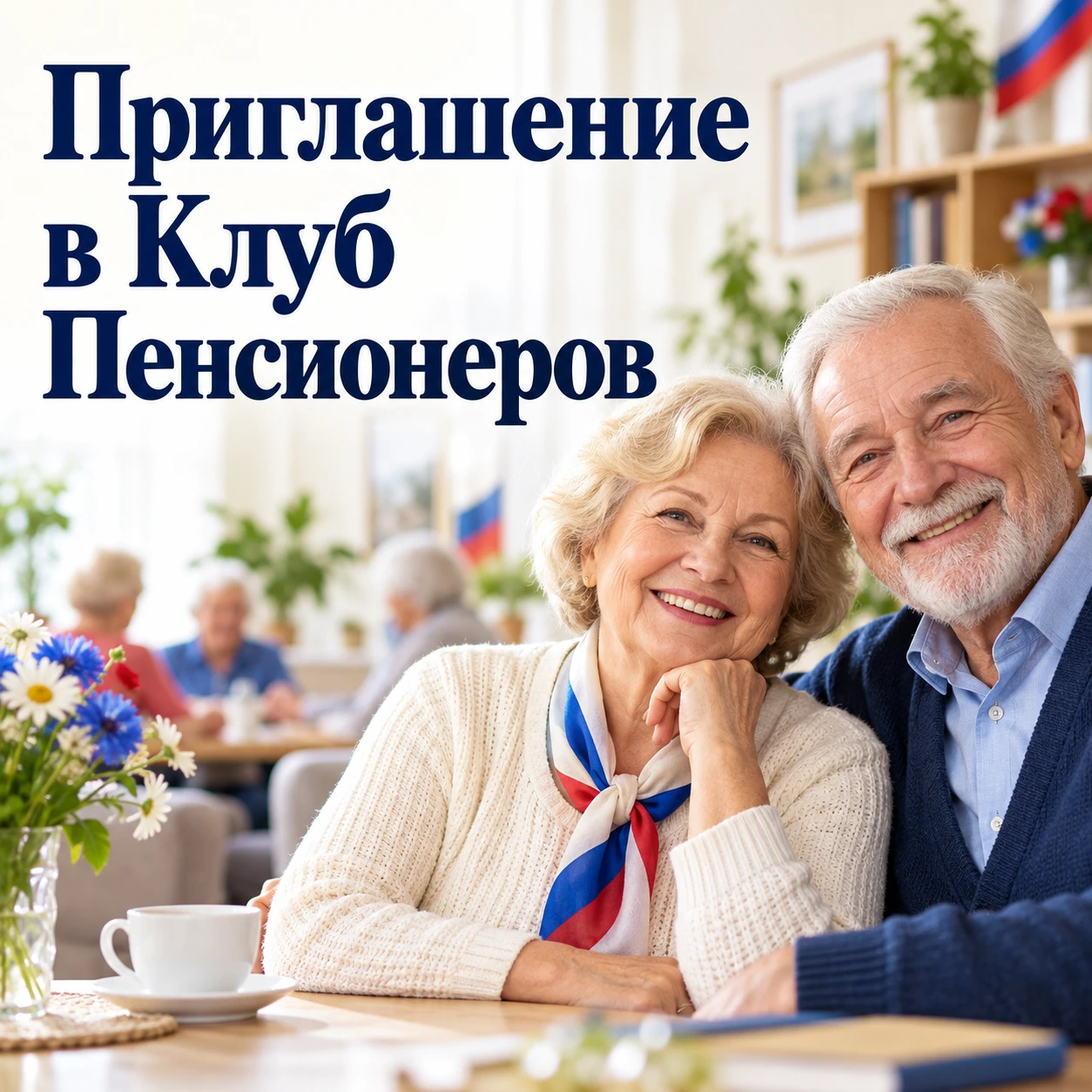 ❗ Вам отправлено приглашение в Клуб Пенсионеров