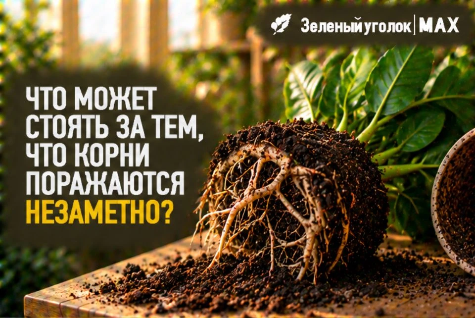 🌱 ЧТО МОЖЕТ СТОЯТЬ ЗА ТЕМ, ЧТО КОРНИ ПОРАЖАЮТСЯ НЕЗАМЕТНО?
