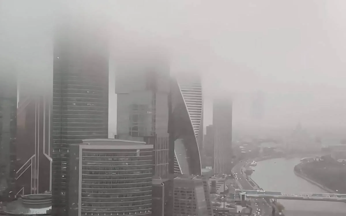 Туман накроет Москву с 16:00, предупреждают власти.