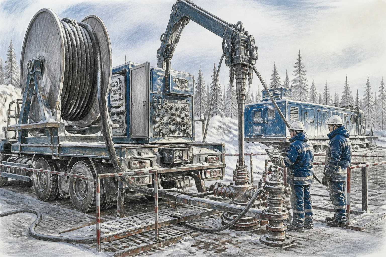 🛢 «Газпром нефть» запустила отечественный сверхтяжёлый флот ГНКТ в Якутии