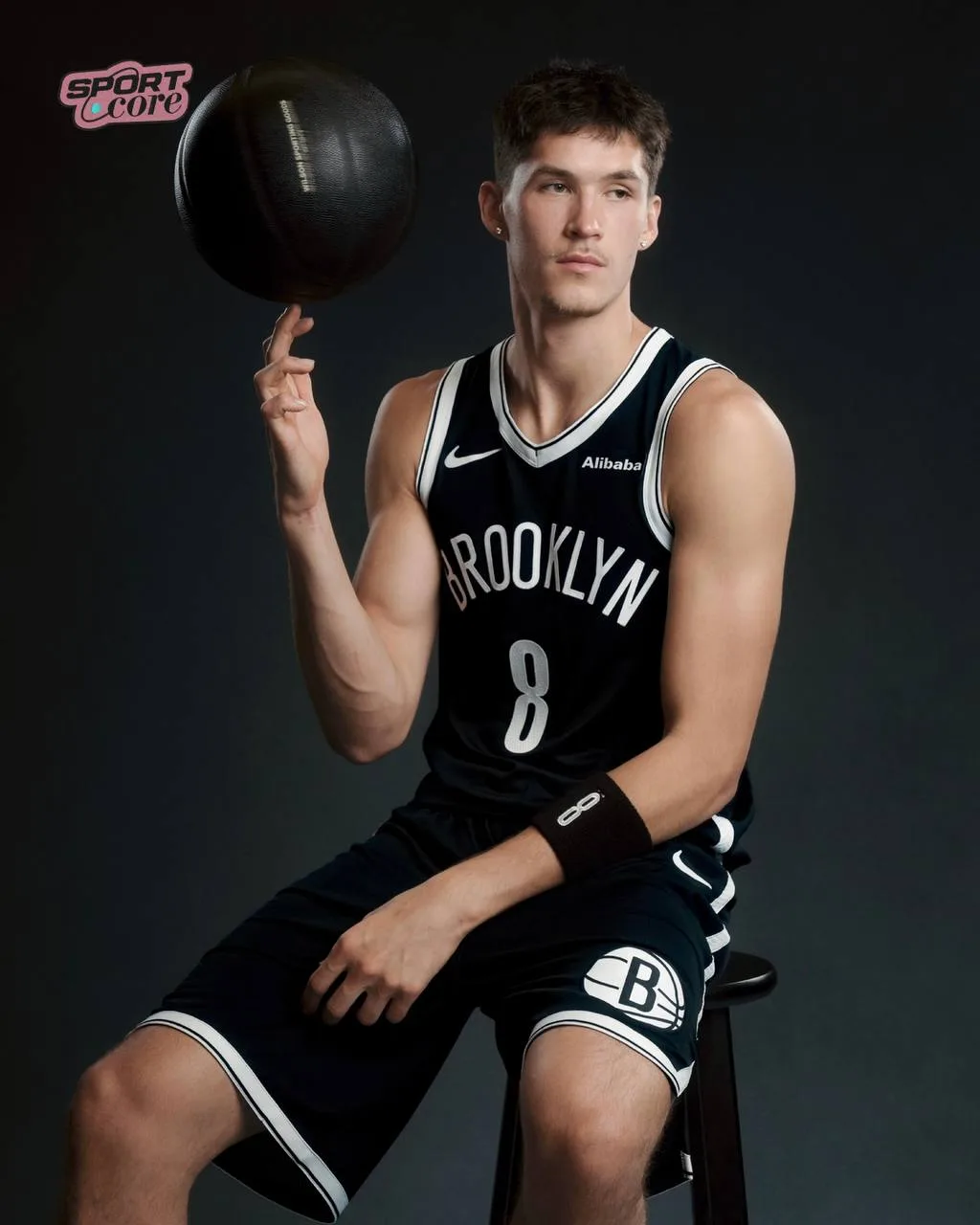 🏀 Егор Дёмин в новой съёмке для Brooklyn Nets