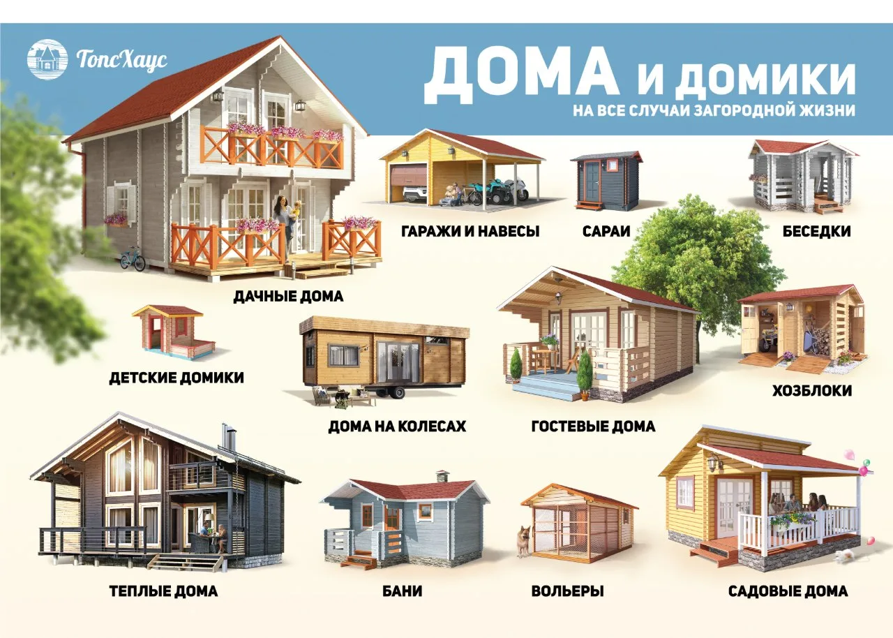 🏡 ТопсХаус - дома и постройки для загородной жизни