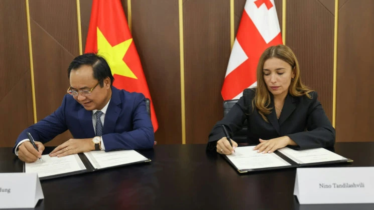 🇬🇪🇻🇳Грузия и Вьетнам подписали меморандум о сотрудничестве в сфере сельского хозяйс...