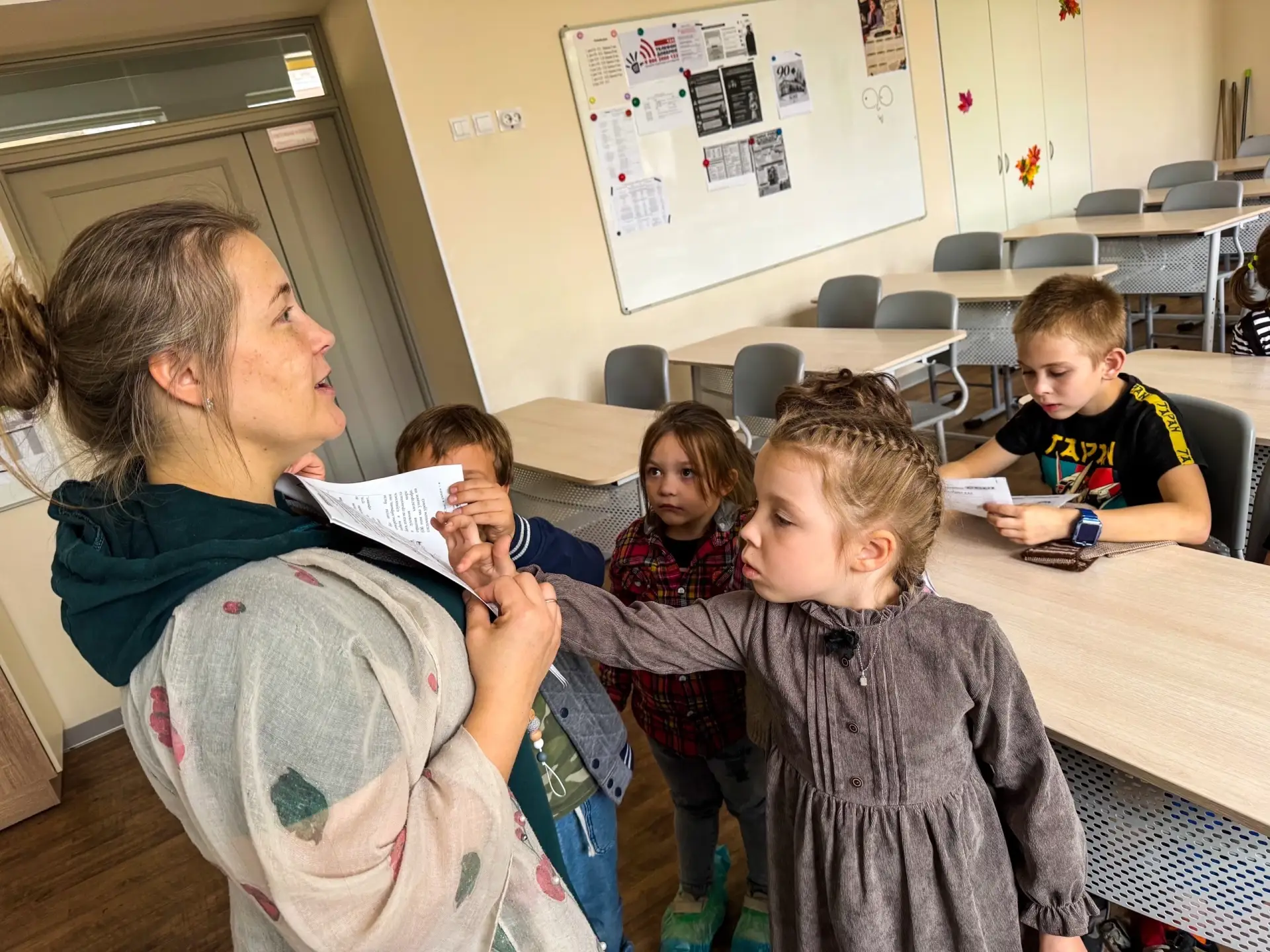 В это воскресенье состоялись первые занятия нового учебного года в Воскресной школе.