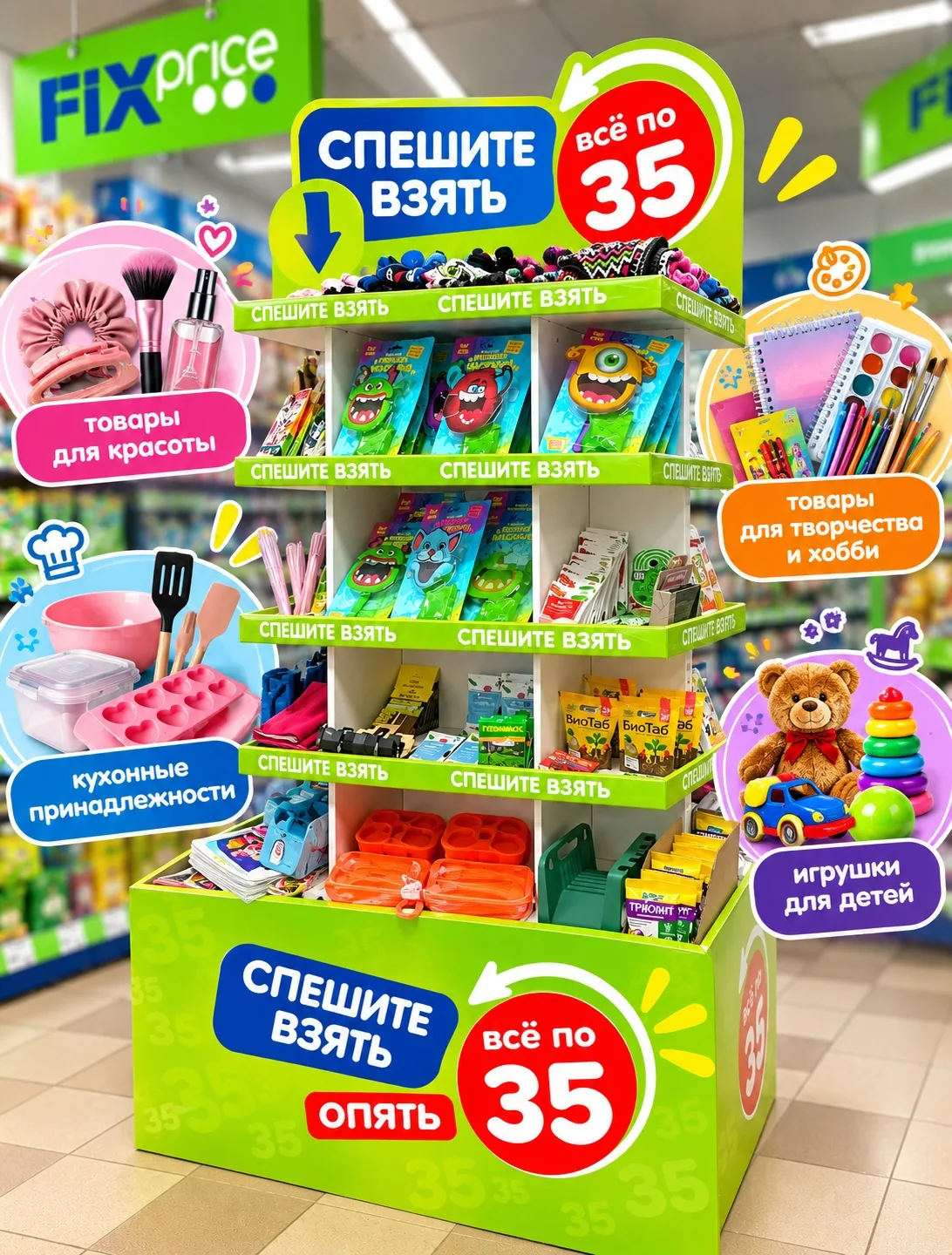 Три выгодных слова — «Всё по 35»! ✨