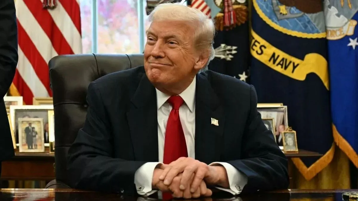 Президент США Дональд Трамп выступил с инициативой переименовать Атлантический или Тихи...