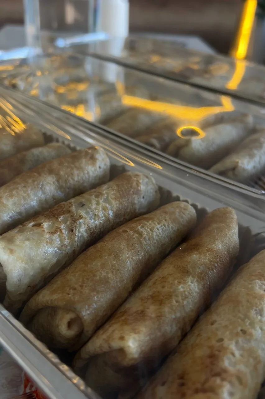 Сегодня в продаже блинчики с мясом и рисом🤗количество ограничено