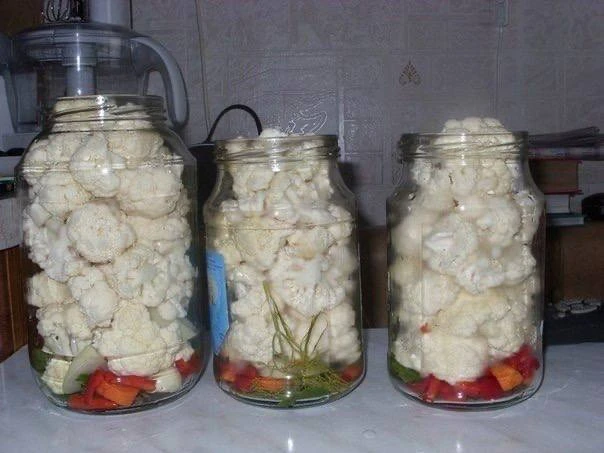 МАРИНОВАННАЯ ЦВЕТНАЯ КАПУСТА