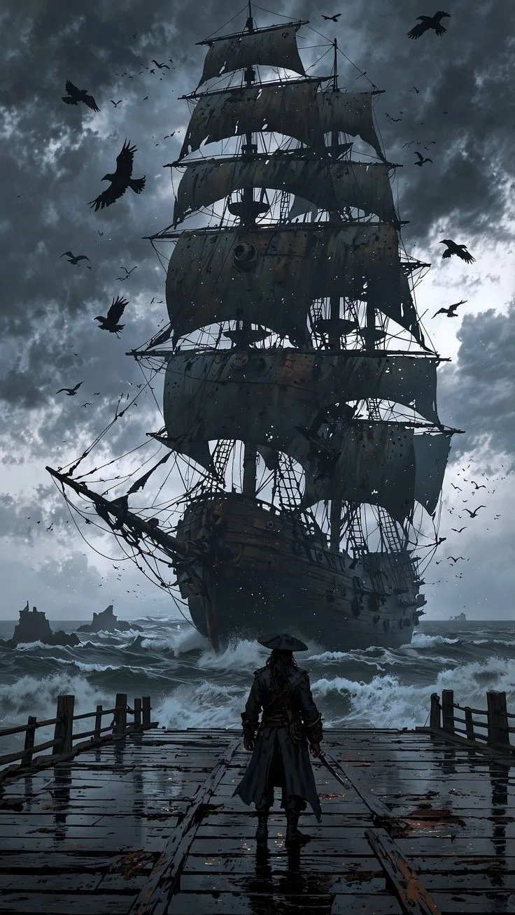 Обои Джек Воробей ⛵
