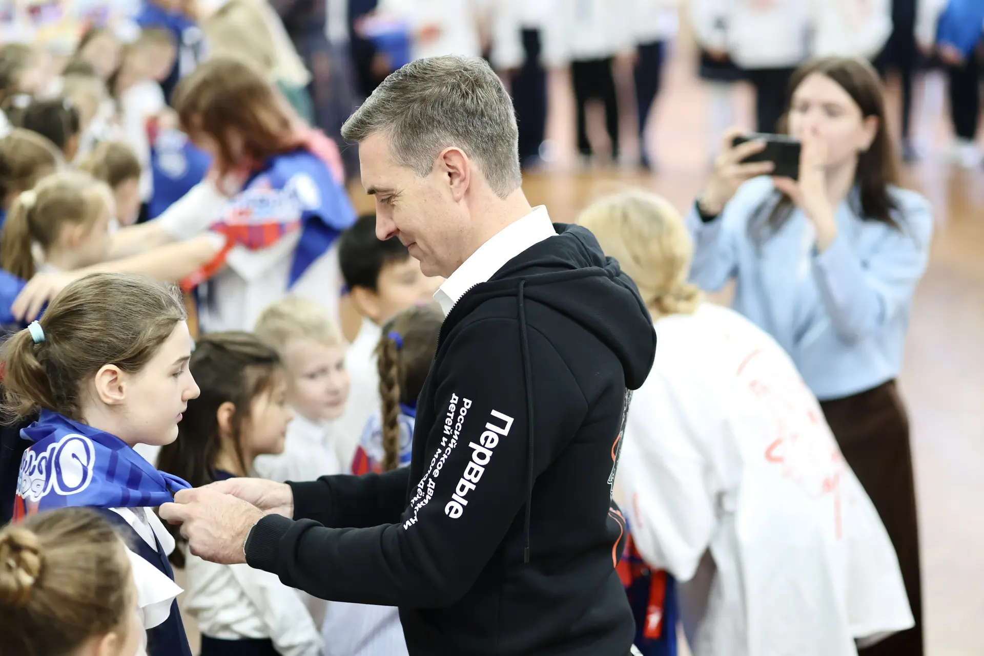 Новый уровень разблокирован: встречайте команду «Орлята России»🤍💙❤️