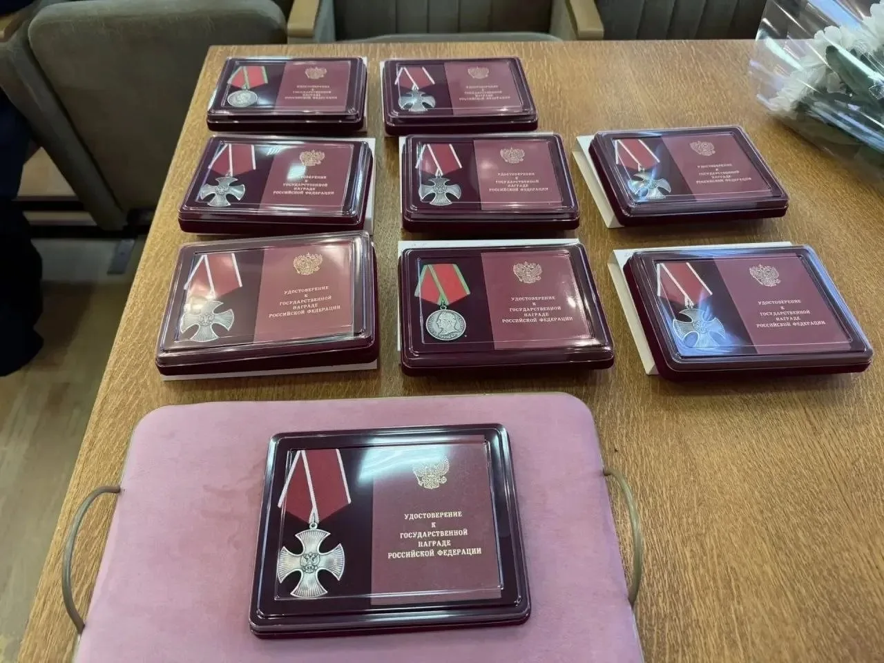 🎖️🎖️🎖️Церемонии передачи боевых наград семьям героев специальной военной операции со...