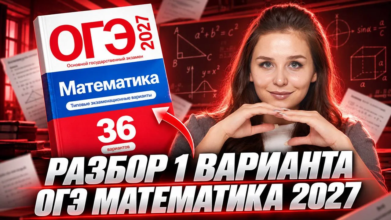 РАЗБОР 1го варианта сборника Ященко по математике🔥