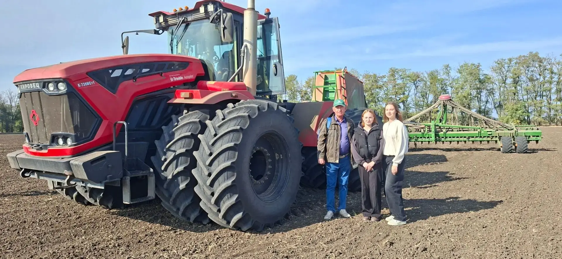 🚜Практика начинается в поле!