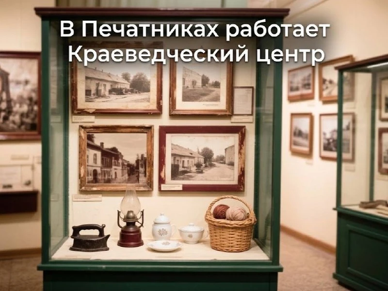 🏛 В Печатниках открылась экспозиция «Краеведческий центр района Печатники»