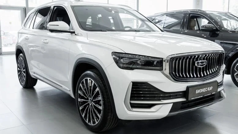 Автомобили Geely Monjaro, Atlas и Preface, поставки которых в Россию завершились, пока ...