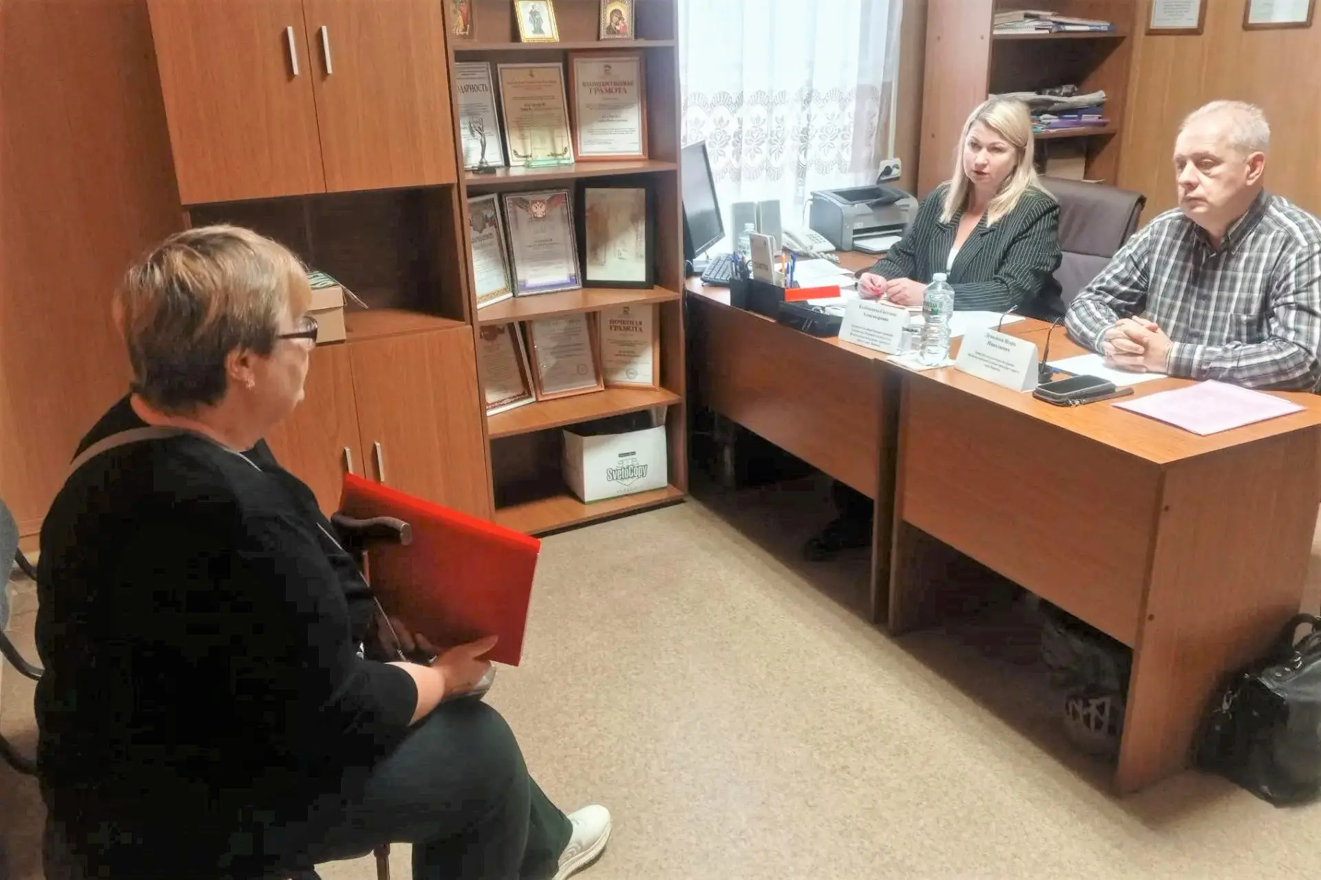 📝 В территориальном отделе Краснолесный состоялся выездной прием руководителя обществе...