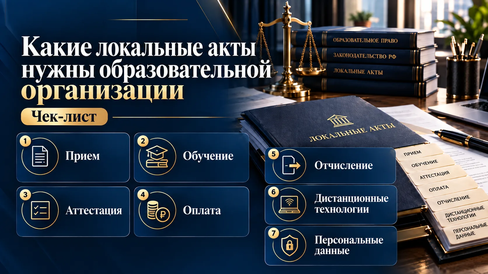 Какие локальные акты нужны образовательной организации?