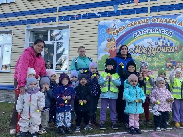 🚸 В детском саду провели акцию «Стань заметней!»