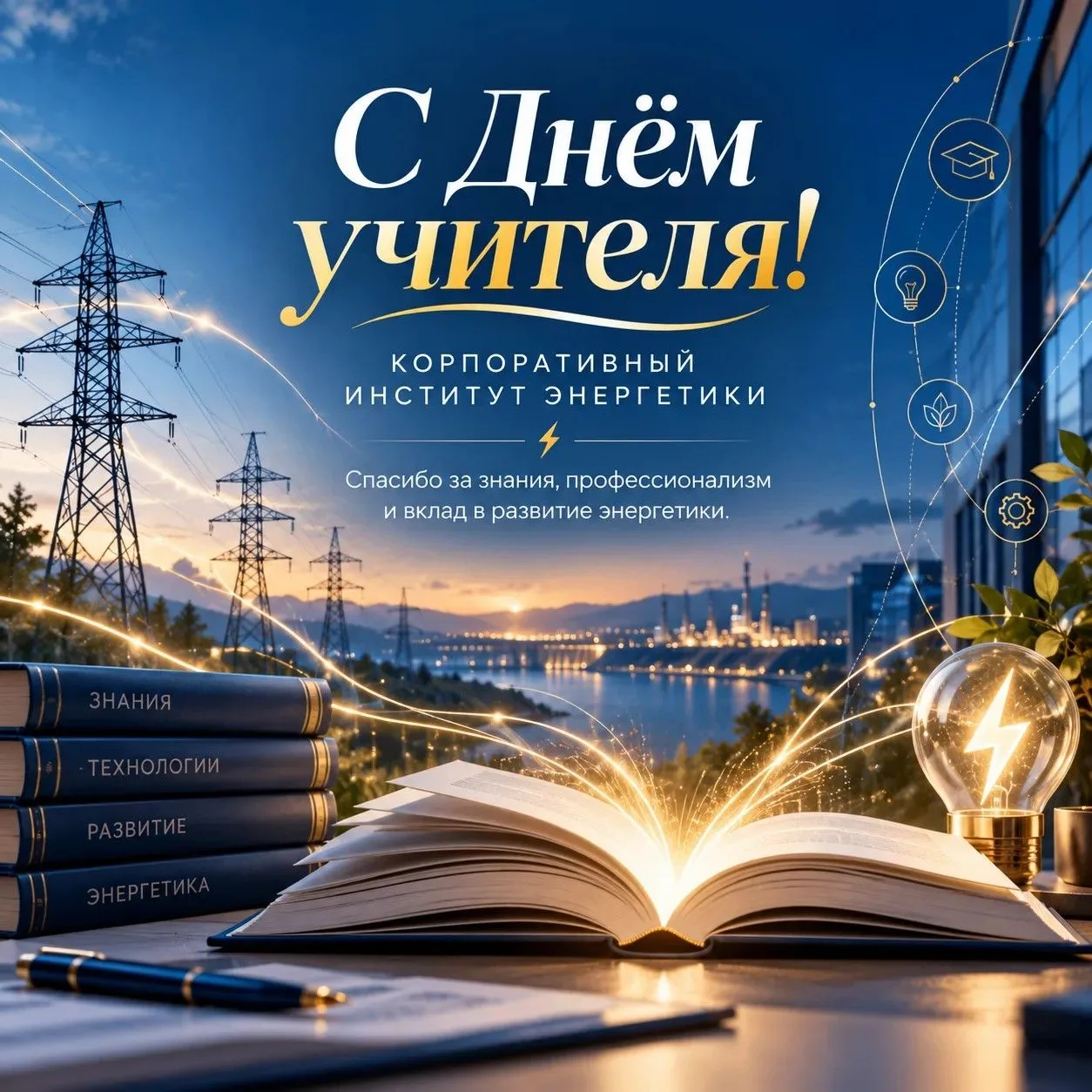 Сегодня светлый и радостный праздник - День учителя!