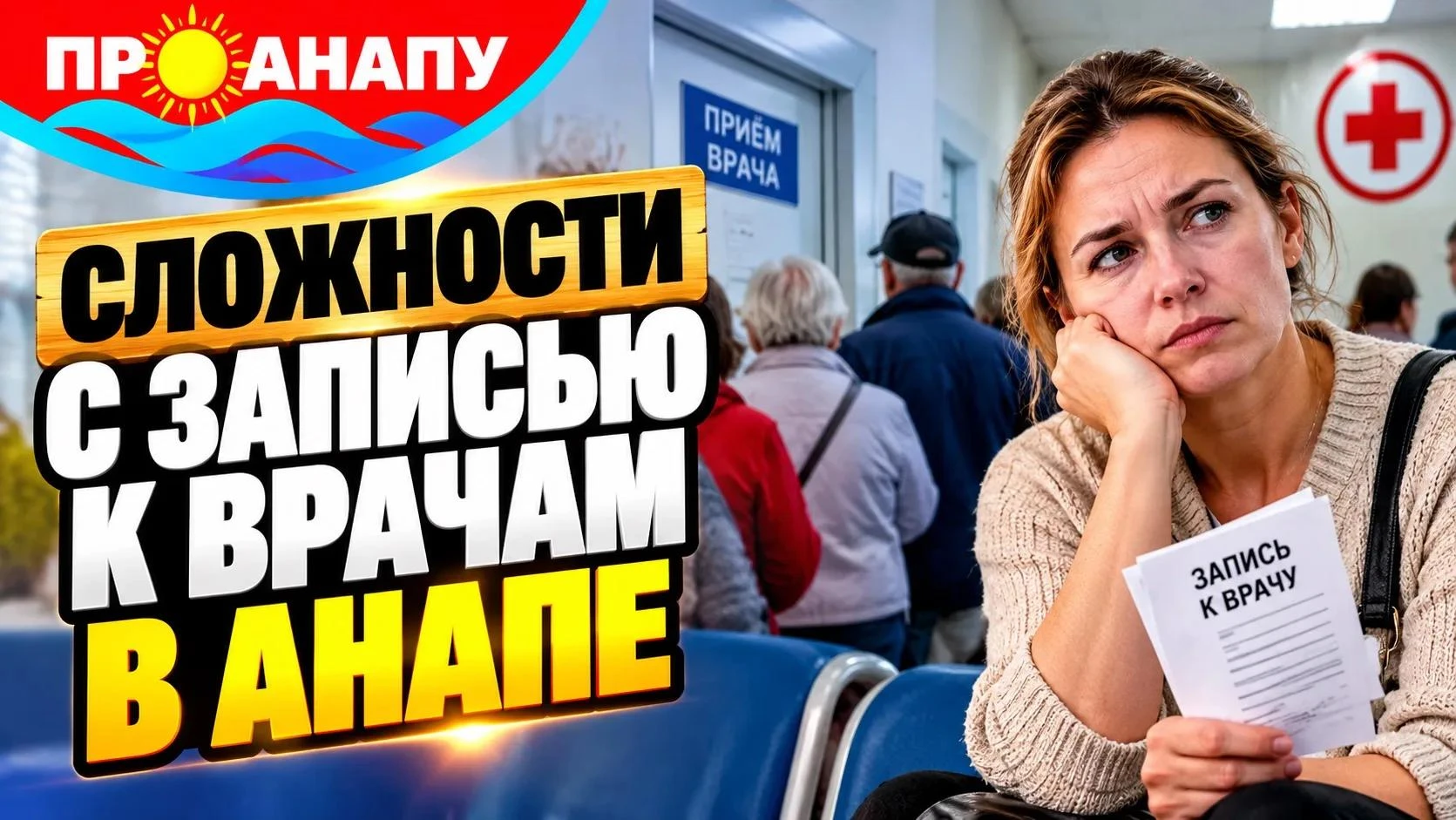 Жительница Анапы пожаловалась на сложности с получением медицинской помощи