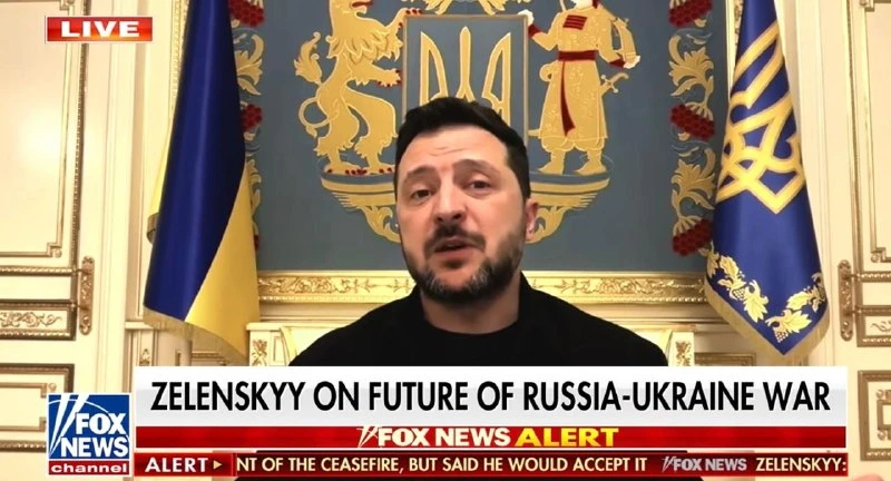 📰 Президент Украины Владимир Зеленский в интервью Fox News опроверг причастность Украи...