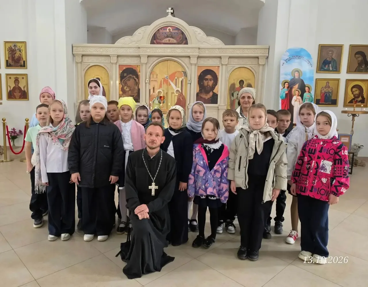 Сегодня наш храм посетили ученики 3-го класса из 98 школы Краснооктябрьского района. Дл...