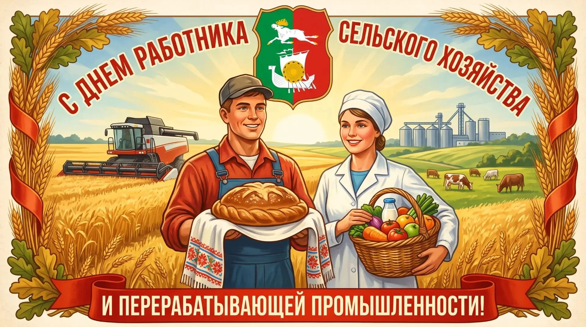 Уважаемые труженики села, работники агропромышленного комплекса, ветераны отрасли!