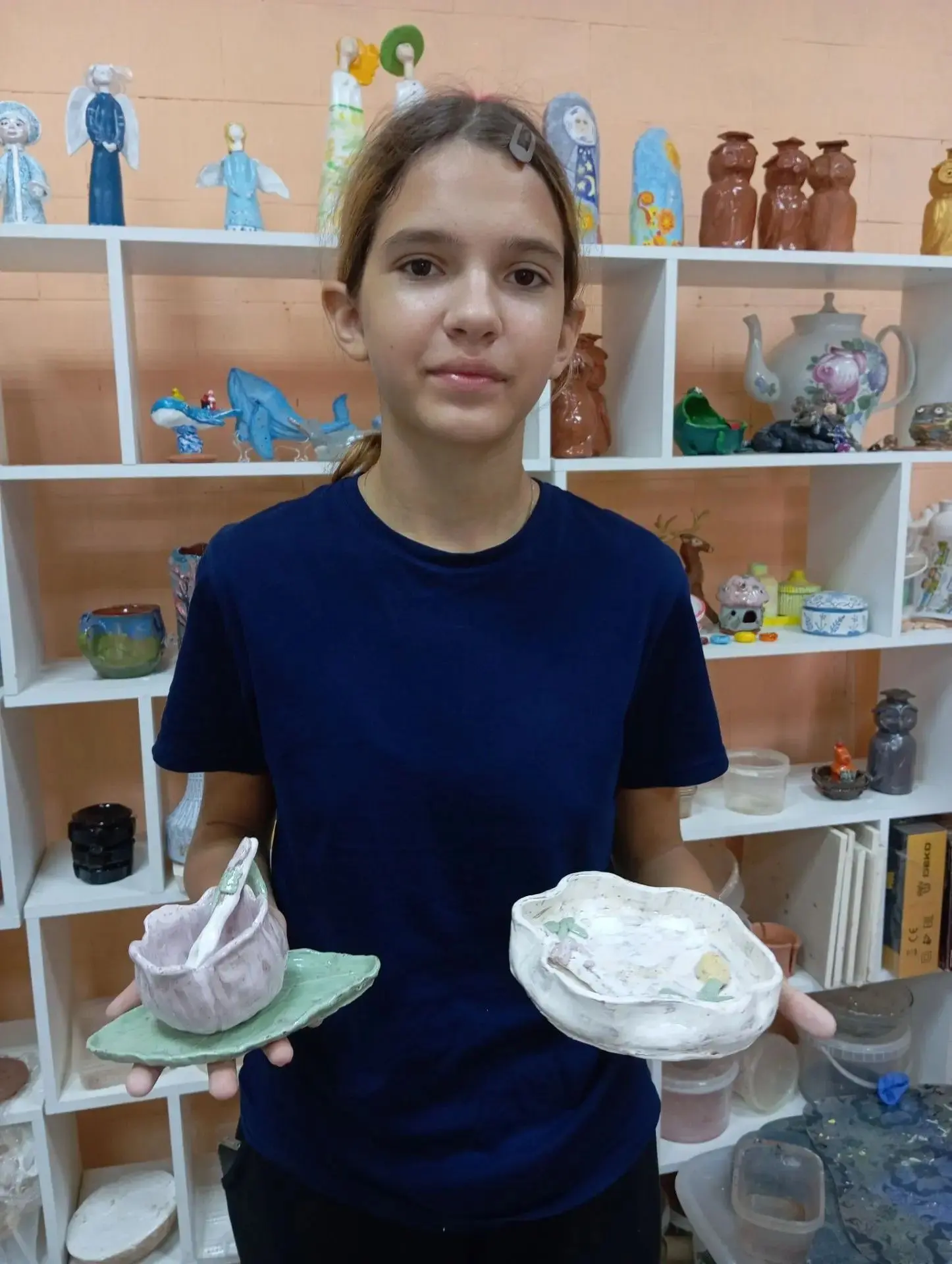 В гончарной мастерской «Жар‑птица» кипит творческий процесс!