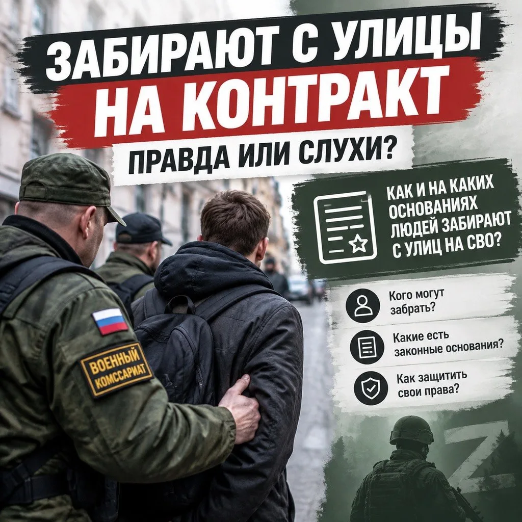 🚨 ЗАБИРАЮТ С УЛИЦЫ НА КОНТРАКТ — ПРАВДА ИЛИ СЛУХИ?