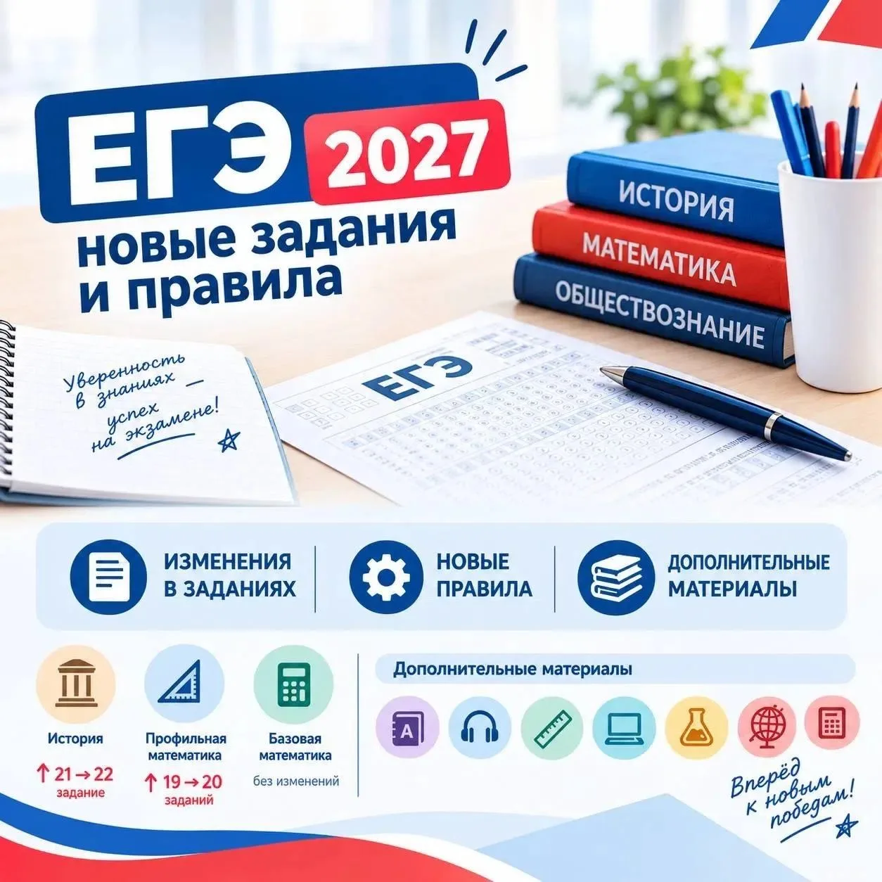 📚 ЕГЭ — 2027: новые задания и правила