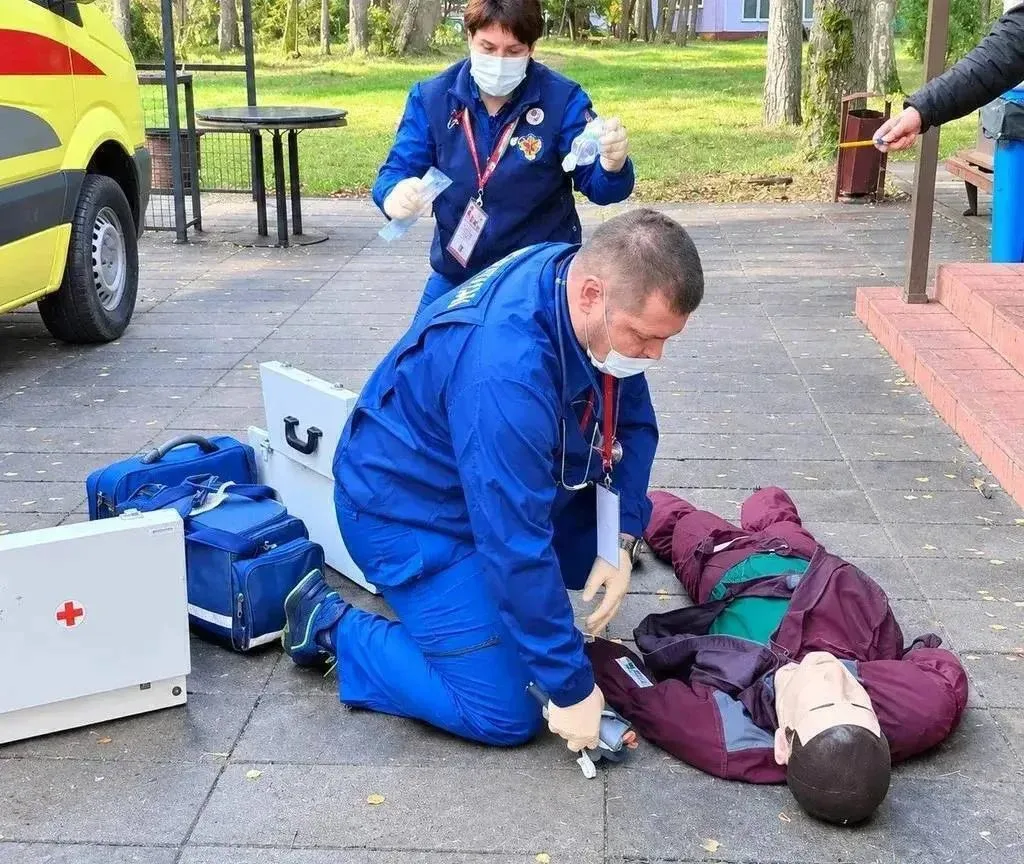 🚑 Нижегородская команда скорой помощи вошла в тройку лучших на соревнованиях в Беларуси